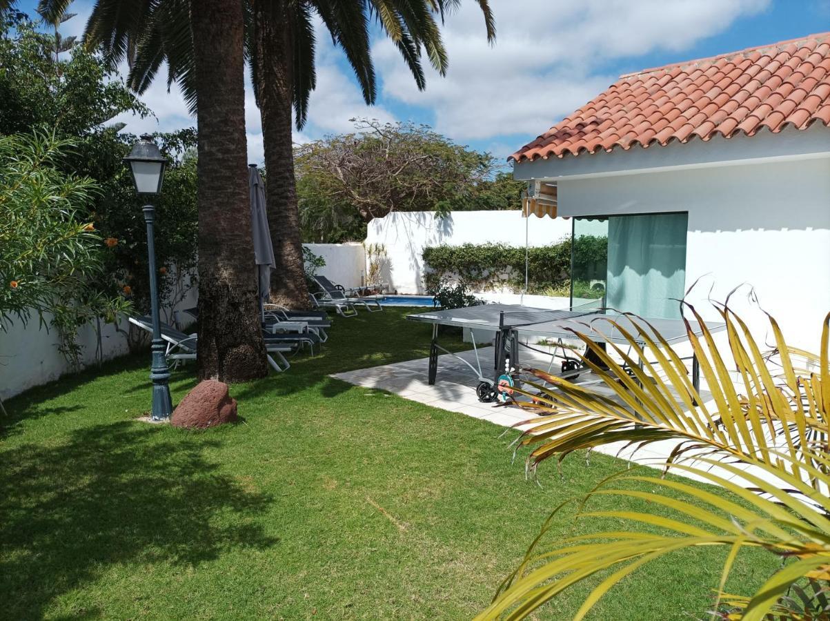 La Villa Calypso - Vivienda Vacacional Con Piscina Privada Maspalomas  Exteriör bild